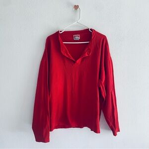 Vintage Marlboro red thermal long sleeve shirt